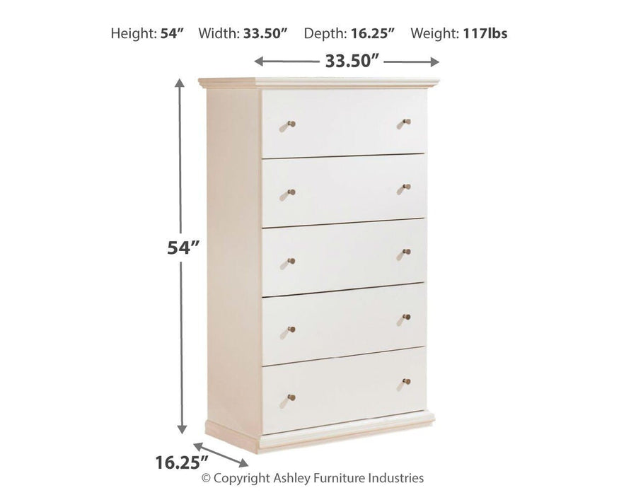 Bostwick Shoals Youth Chest of Drawers - De Avenue Furniture