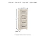 Cambeck Narrow Chest of Drawers - De Avenue Furniture