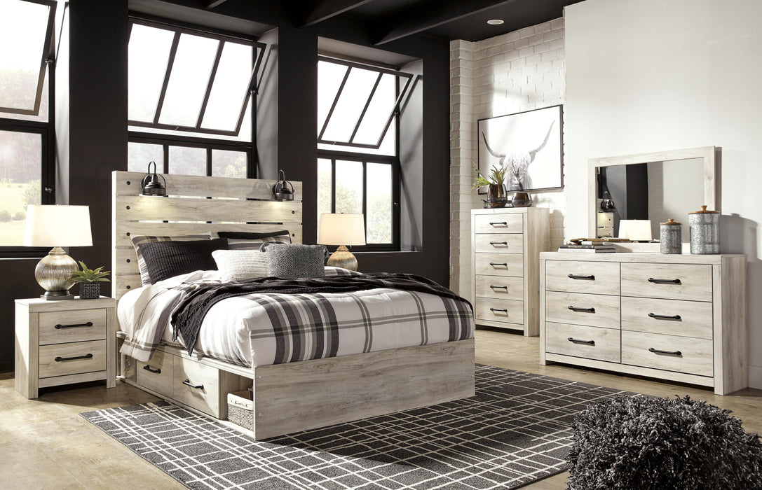 Cambeck Bed with 2 Storage Drawers - De Avenue Furniture