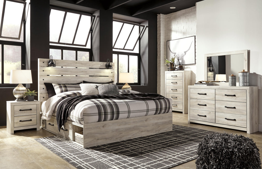 Cambeck Bed with 2 Storage Drawers - De Avenue Furniture