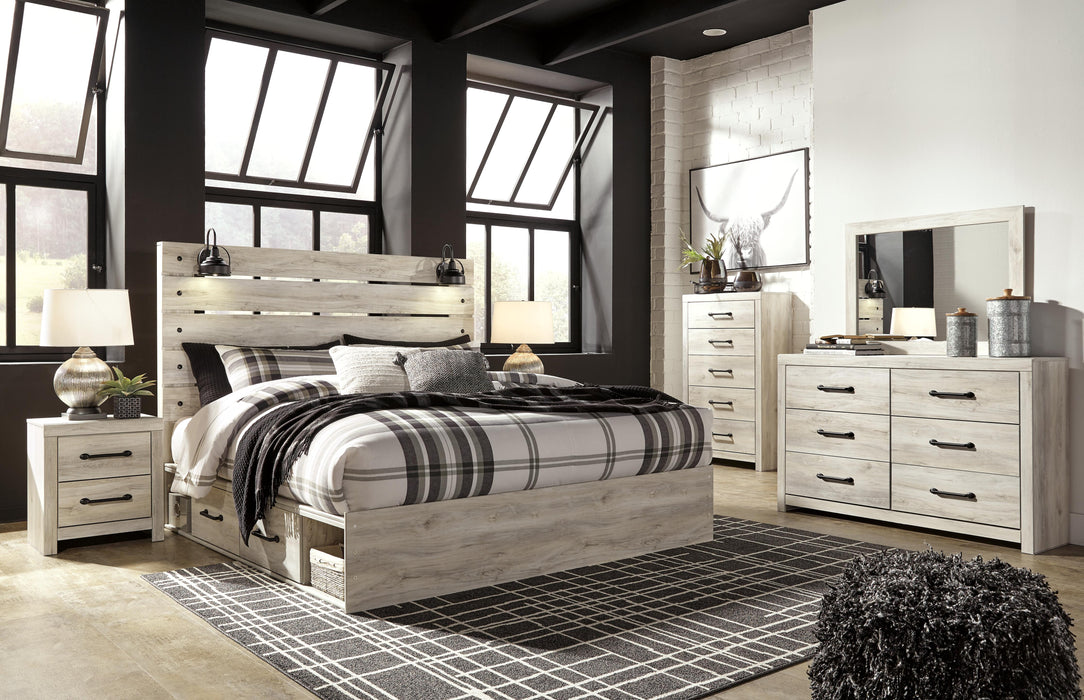 Cambeck Bed with 4 Storage Drawers - De Avenue Furniture
