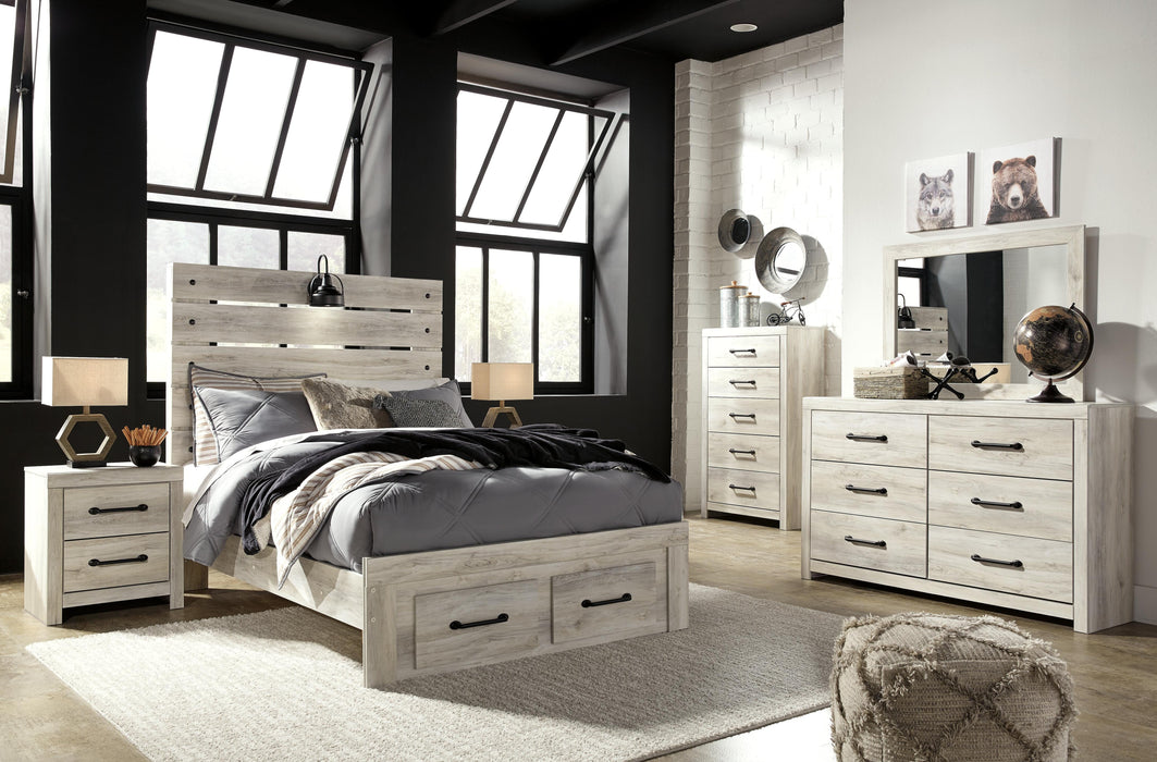 Cambeck Bed with 2 Storage Drawers - De Avenue Furniture