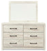 Cambeck Dresser and Mirror - De Avenue Furniture