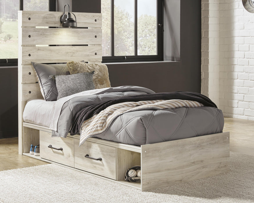 Cambeck Bed with 2 Storage Drawers - De Avenue Furniture