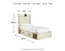 Cambeck Bed with 2 Storage Drawers - De Avenue Furniture