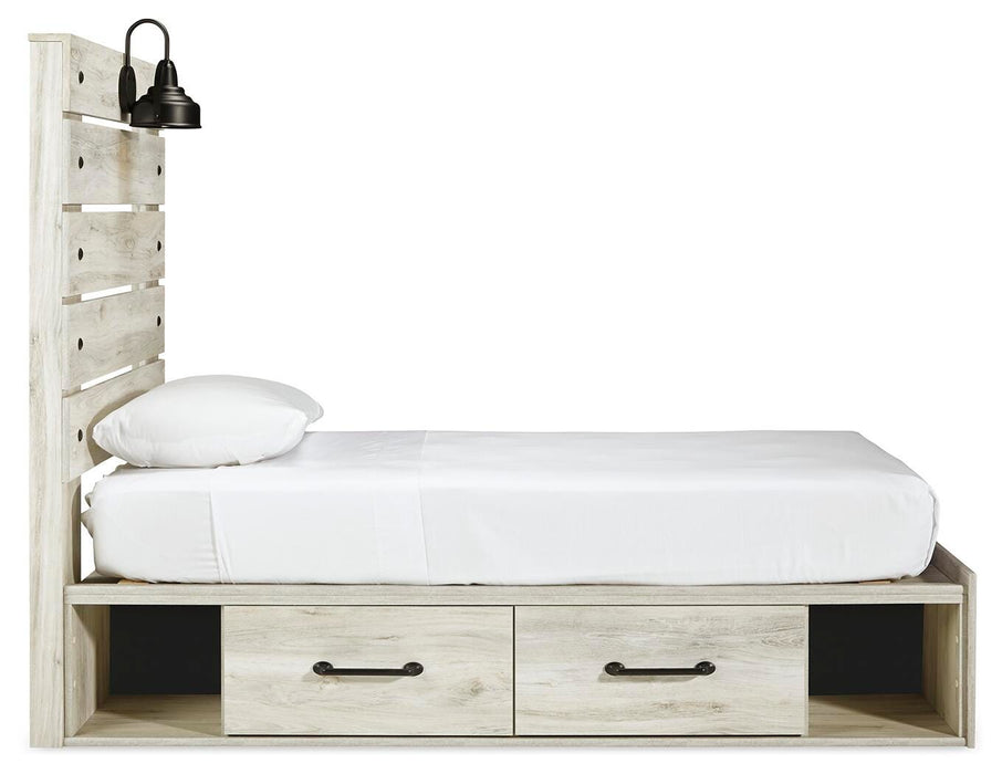 Cambeck Bed with 2 Storage Drawers - De Avenue Furniture
