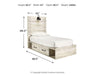 Cambeck Bed with 4 Storage Drawers - De Avenue Furniture