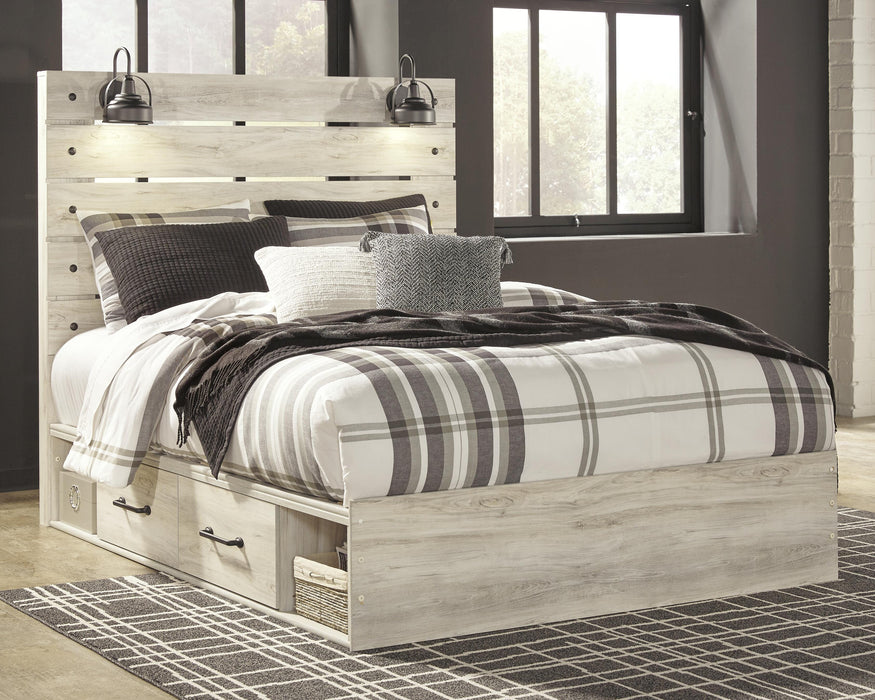 Cambeck Bed with 2 Storage Drawers - De Avenue Furniture
