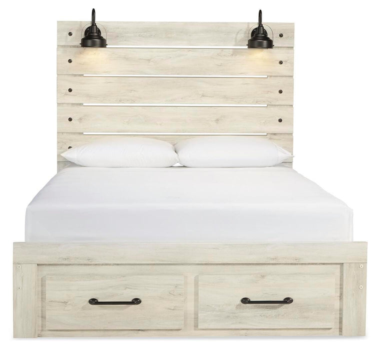 Cambeck Bed with 2 Storage Drawers - De Avenue Furniture