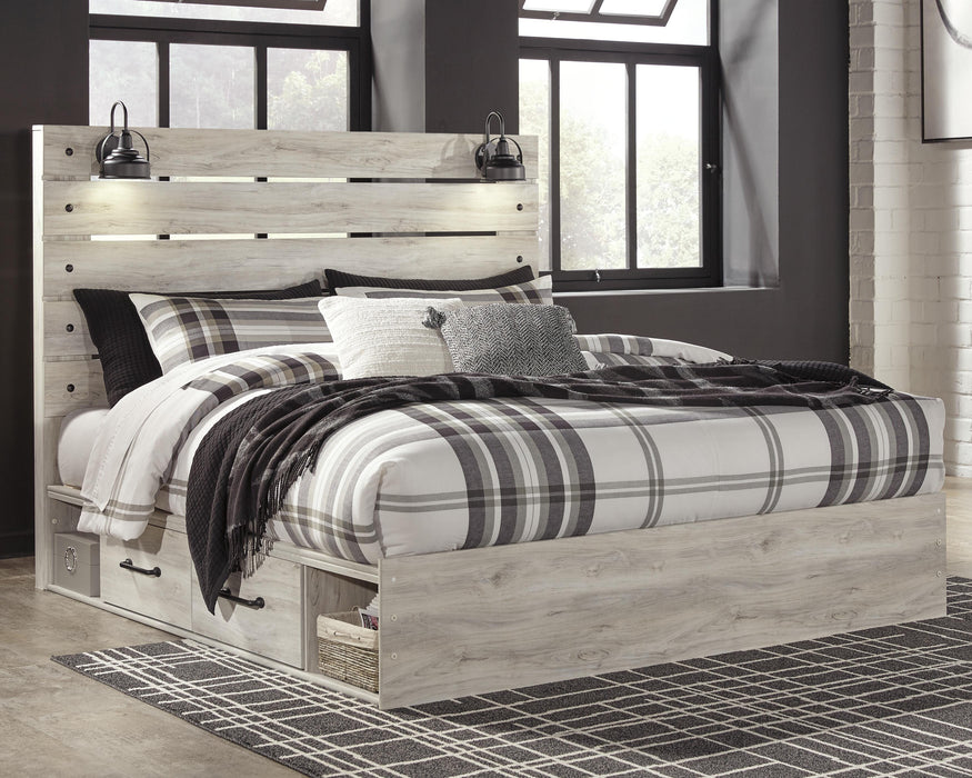 Cambeck Bed with 2 Storage Drawers - De Avenue Furniture