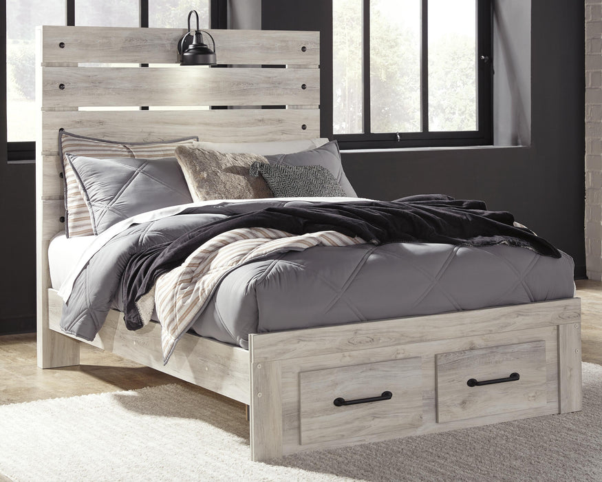 Cambeck Bed with 2 Storage Drawers - De Avenue Furniture