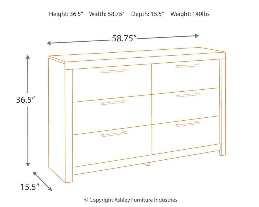 Derekson Dresser - De Avenue Furniture