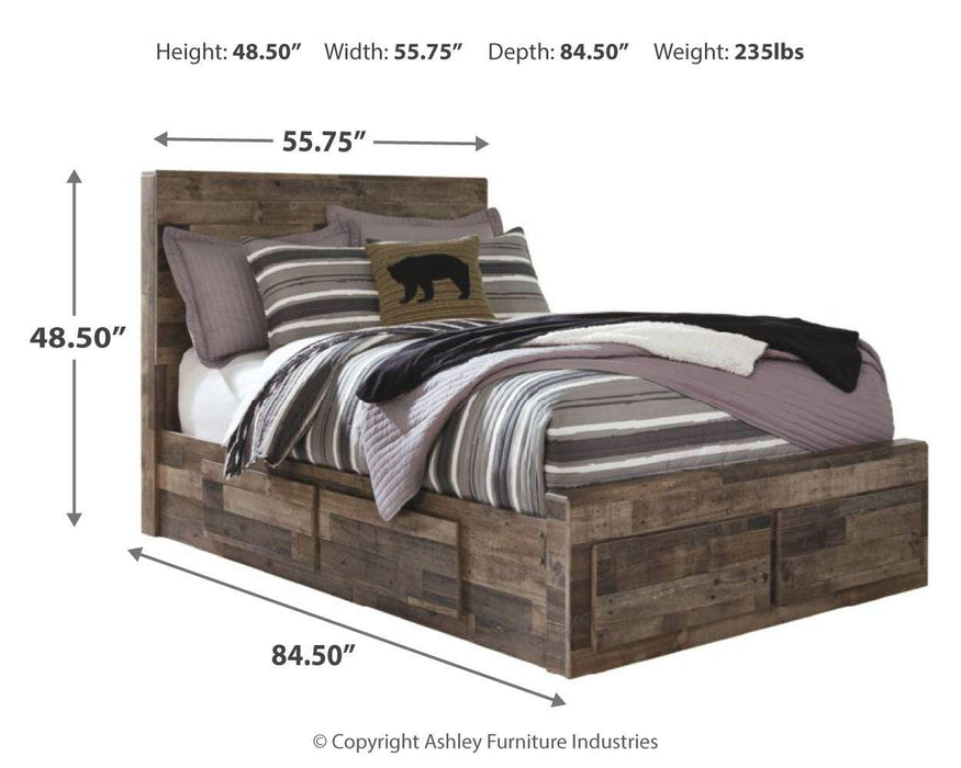 Derekson Youth Bed with 6 Storage Drawers - De Avenue Furniture