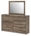 Elbrim Dresser and Mirror - De Avenue Furniture