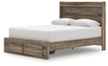 Elbrim Panel Storage Bed - De Avenue Furniture