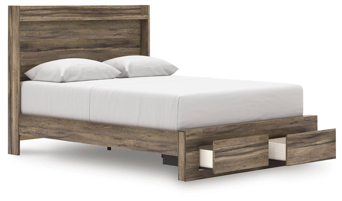 Elbrim Panel Storage Bed - De Avenue Furniture