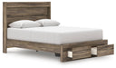 Elbrim Panel Storage Bed - De Avenue Furniture