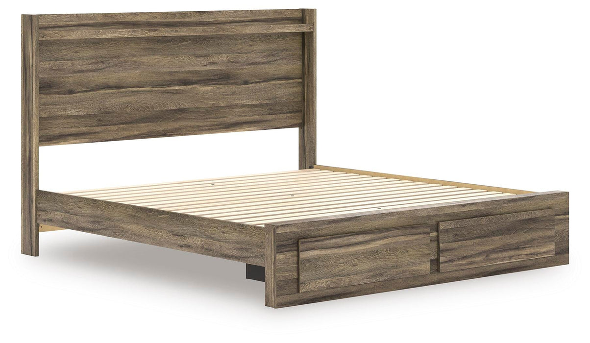 Elbrim Panel Storage Bed - De Avenue Furniture