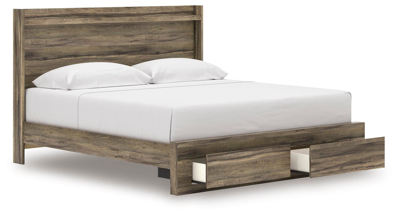 Elbrim Panel Storage Bed - De Avenue Furniture