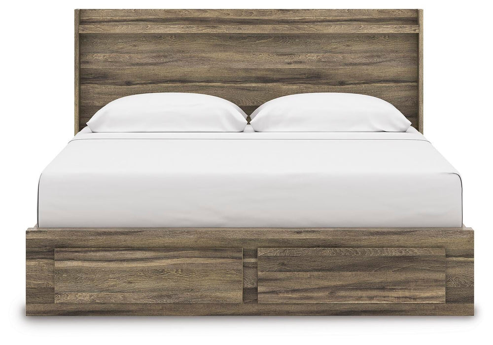 Elbrim Panel Storage Bed - De Avenue Furniture