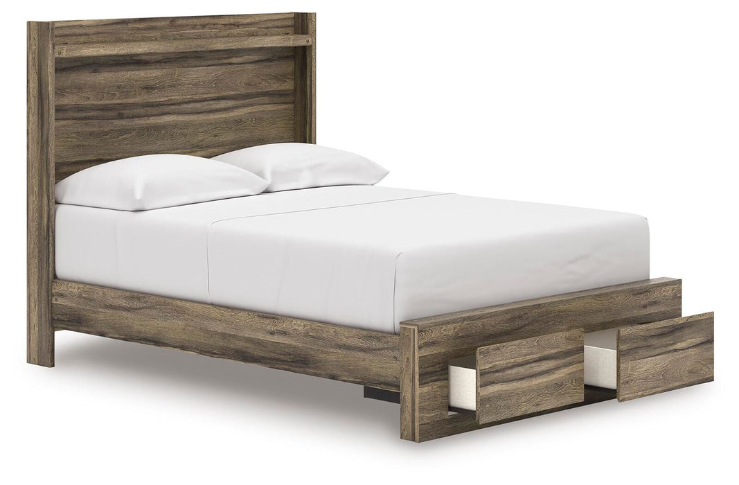Elbrim Panel Storage Bed - De Avenue Furniture