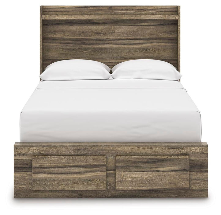 Elbrim Panel Storage Bed - De Avenue Furniture