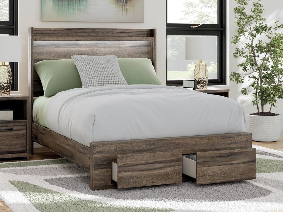 Elbrim Panel Storage Bed - De Avenue Furniture