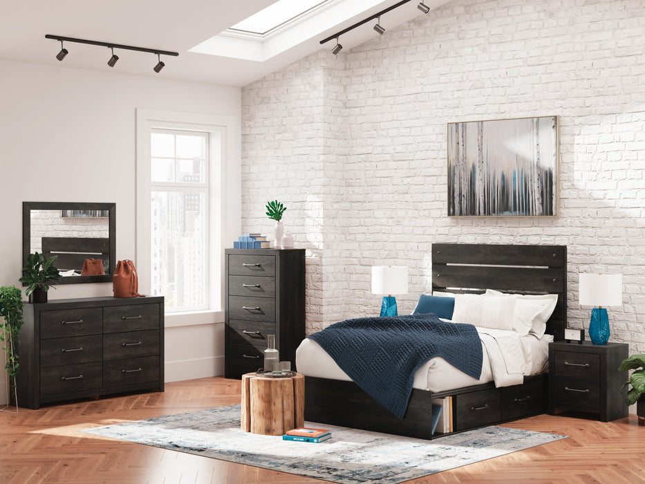 Hollivern Dresser and Mirror - De Avenue Furniture