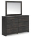 Hollivern Dresser and Mirror - De Avenue Furniture