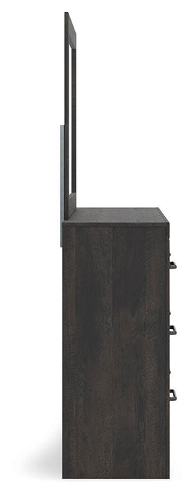 Hollivern Dresser and Mirror - De Avenue Furniture