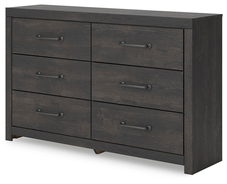 Hollivern Dresser and Mirror - De Avenue Furniture