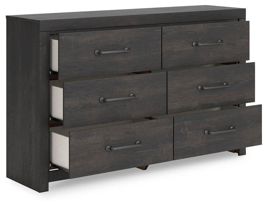 Hollivern Dresser and Mirror - De Avenue Furniture