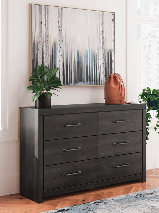 Hollivern Dresser and Mirror - De Avenue Furniture