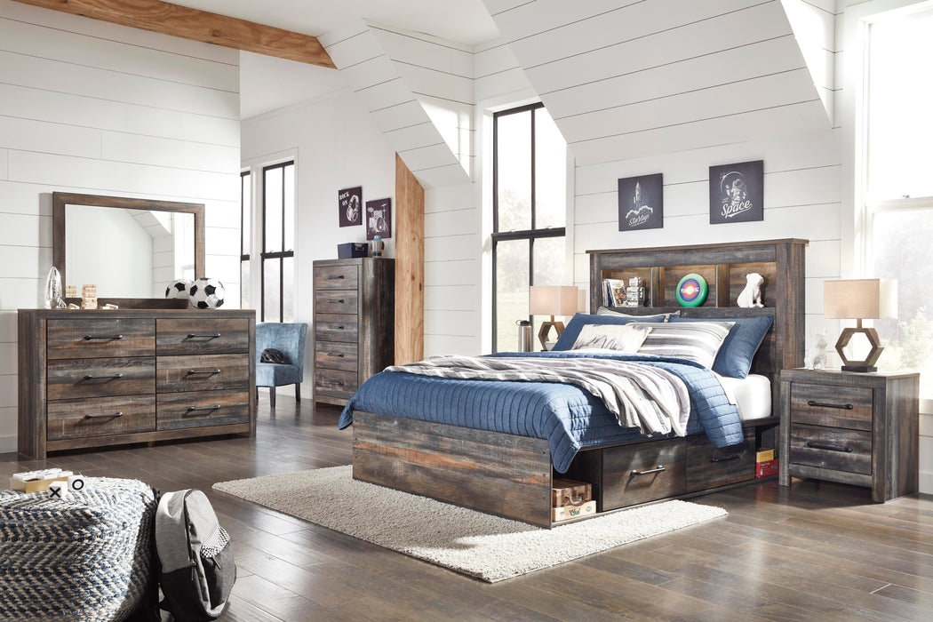 Drystan Youth Bed with 2 Storage Drawers - De Avenue Furniture