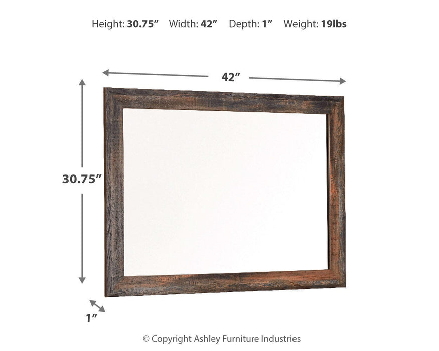 Drystan Bedroom Mirror - De Avenue Furniture