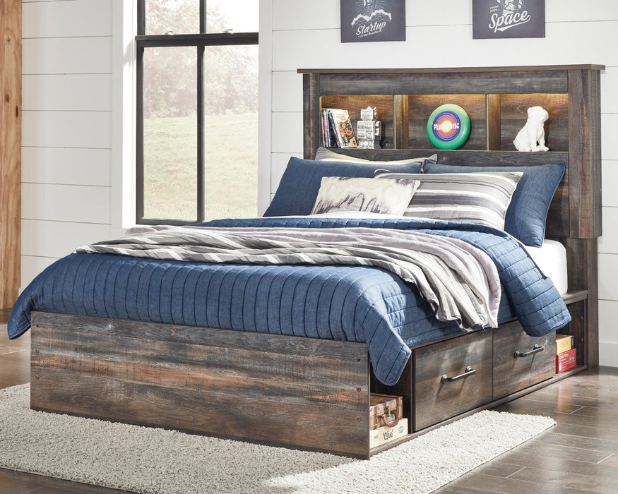 Drystan Youth Bed with 2 Storage Drawers - De Avenue Furniture