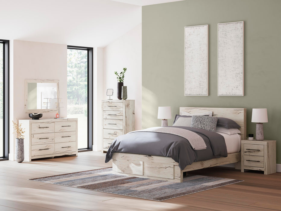Lawroy Panel Storage Bed - De Avenue Furniture
