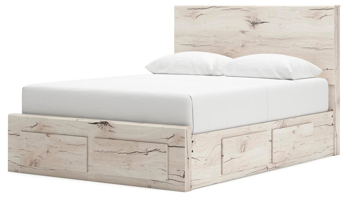 Lawroy Panel Storage Bed - De Avenue Furniture