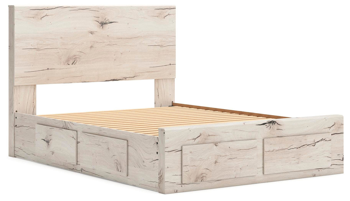 Lawroy Panel Storage Bed - De Avenue Furniture