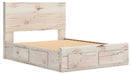 Lawroy Panel Storage Bed - De Avenue Furniture