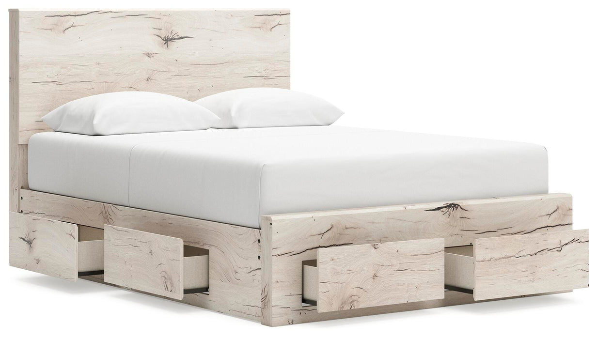 Lawroy Panel Storage Bed - De Avenue Furniture