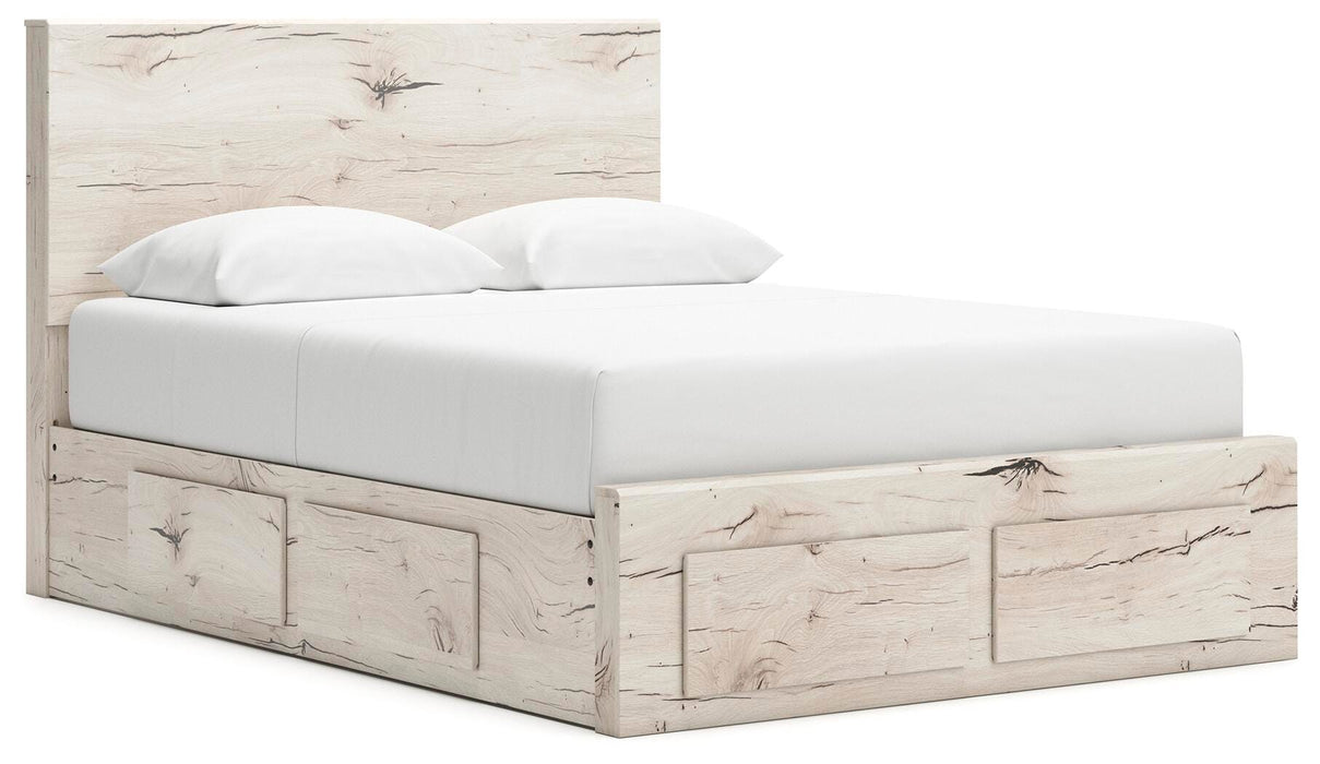 Lawroy Panel Storage Bed - De Avenue Furniture