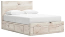 Lawroy Panel Storage Bed - De Avenue Furniture