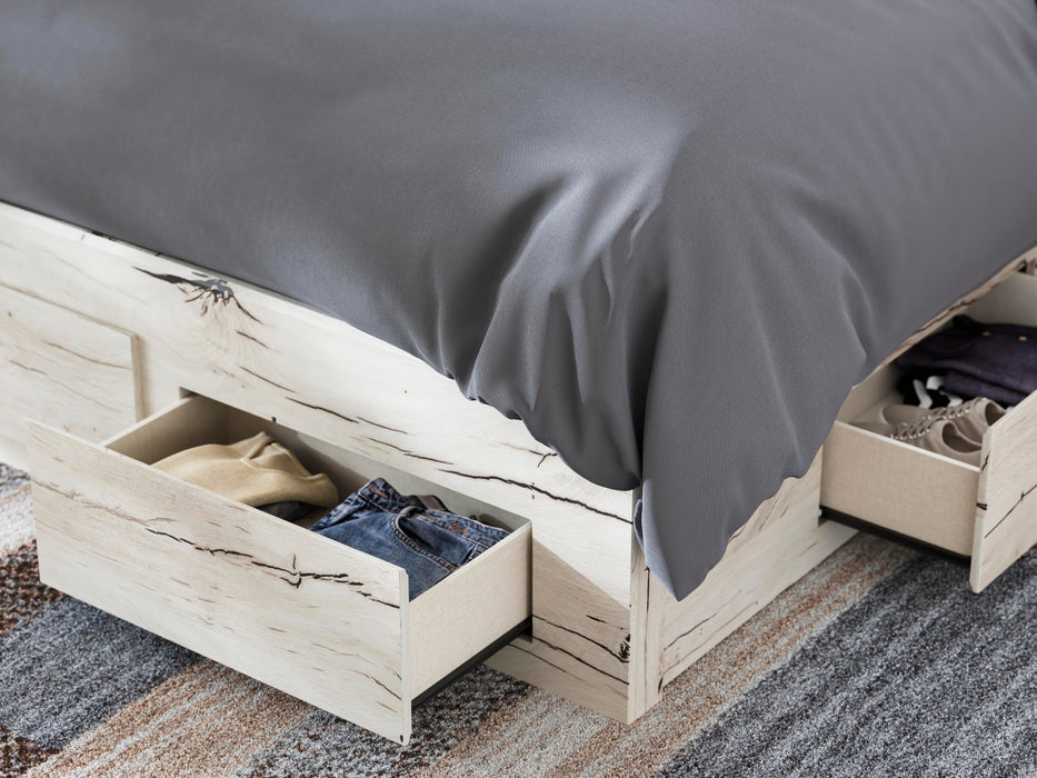 Lawroy Panel Storage Bed - De Avenue Furniture