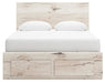 Lawroy Panel Storage Bed - De Avenue Furniture