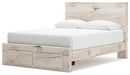 Lawroy Panel Storage Bed - De Avenue Furniture