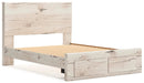 Lawroy Panel Storage Bed - De Avenue Furniture