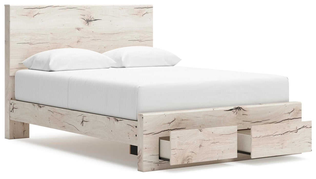 Lawroy Panel Storage Bed - De Avenue Furniture