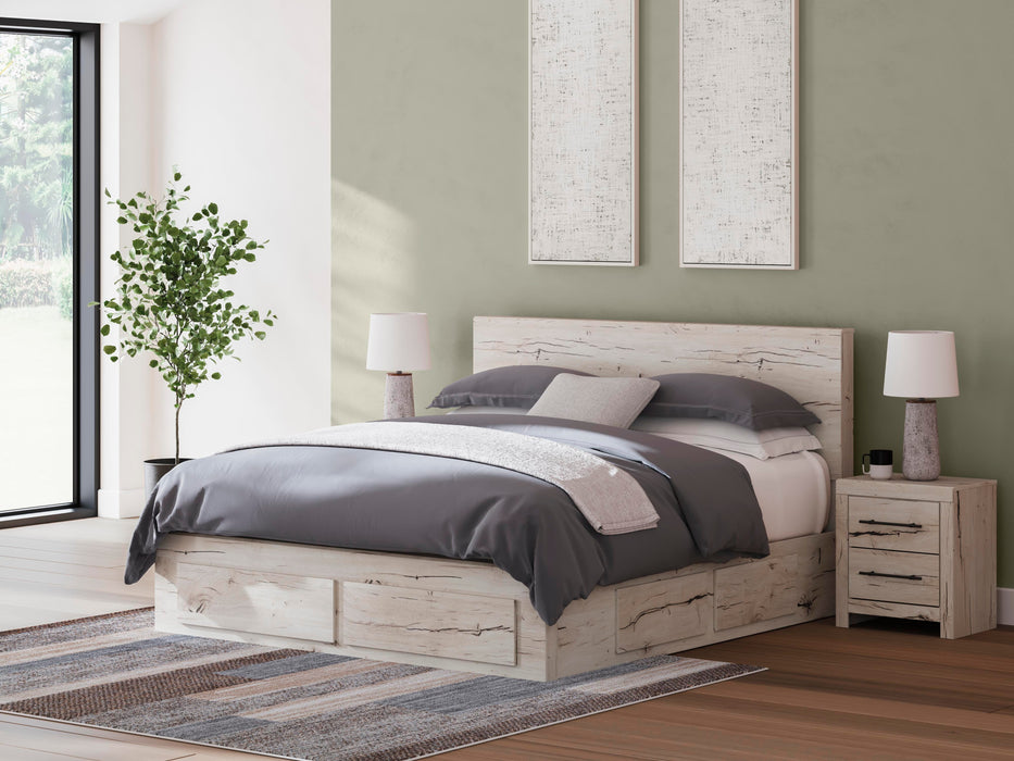 Lawroy Panel Storage Bed - De Avenue Furniture