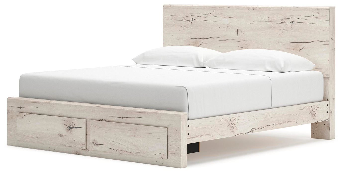Lawroy Panel Storage Bed - De Avenue Furniture